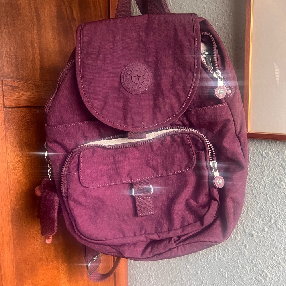 Kipling Women's Backpack - Purple - image 1